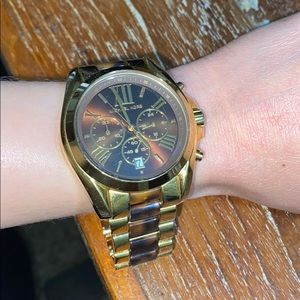 Yellow Gold Michael Kors watch